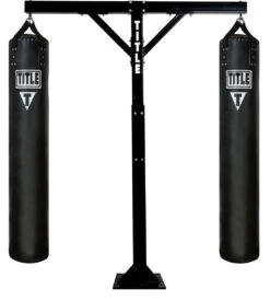 TITLE Boxing Adjustable Heavy Duty Double Bags Stand -Cheap Boxing Gear Store ahdhsd 1 2 1 1