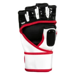 BOOM BOOM Boxing Bomber Youth MMA Gloves -Cheap Boxing Gear Store bbmmgy bk wh rd 04