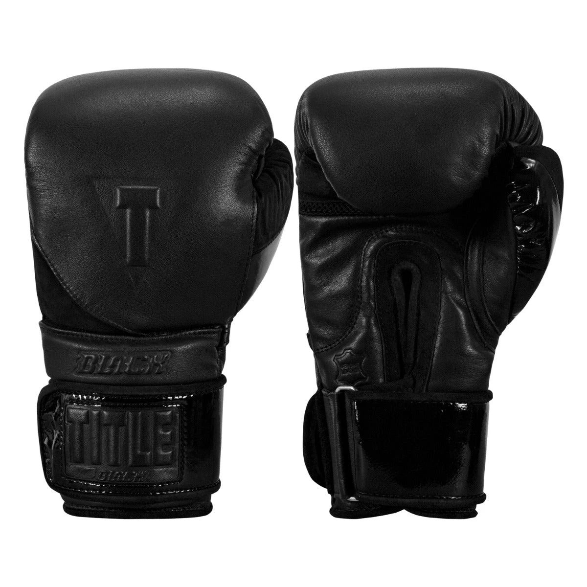 TITLE Black Heavy Bag Gloves 2.0 3 TITLE Black Heavy Bag Gloves 2.0