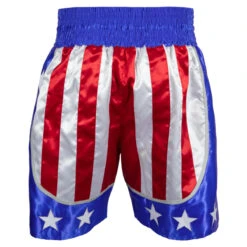 TITLE Boxing USA Trunks 4.0 -Cheap Boxing Gear Store btusa4 rd wh bl 03
