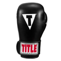 TITLE Classic Black Max Boxing Gloves -Cheap Boxing Gear Store cbmbg2 03