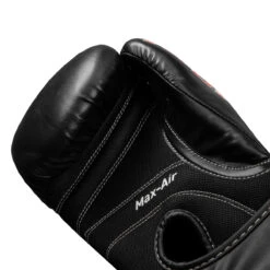 TITLE Classic Black Max Boxing Gloves -Cheap Boxing Gear Store cbmbg2 05