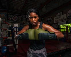 TITLE Boxing Combat Bag Gloves -Cheap Boxing Gear Store combg gn bk 1 2