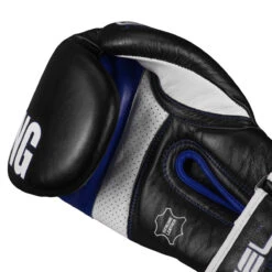 TITLE Boxing Gel Soft Strike Bag Gloves -Cheap Boxing Gear Store cssgbg1 bk bl 05