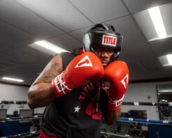 TITLE Classic Hi-Performance Headgear 2.0 -Cheap Boxing Gear Store cthg2 bk 1 1 1