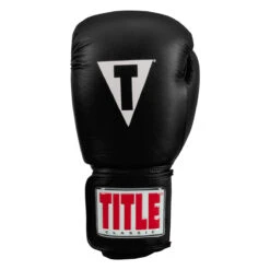TITLE Classic Leather Elastic Training Gloves 2.0 -Cheap Boxing Gear Store ctsgv2 bk 03