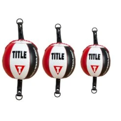 TITLE Boxing Infused Foam Double End Bags -Cheap Boxing Gear Store debif rd wh bk 1