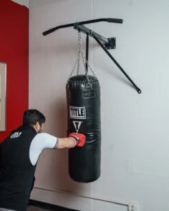 TITLE Boxing Deluxe Wall Mount Pull-Up Bar & Bag Hanger -Cheap Boxing Gear Store dwmpub 1