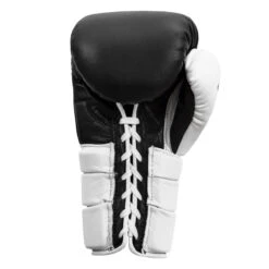 Fighting Tri-Tech Tenacious Lace Training Gloves -Cheap Boxing Gear Store fs3ttgl bk wh 004