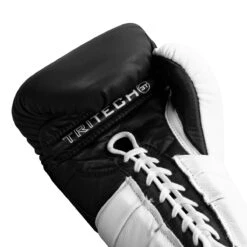 Fighting Tri-Tech Tenacious Lace Training Gloves -Cheap Boxing Gear Store fs3ttgl bk wh 005