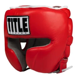 TITLE Boxing Leather Sparring Headgear -Cheap Boxing Gear Store fthg rd 1