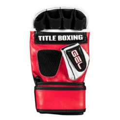 TITLE Boxing Gel Incensed Wristband Heavy Bag Gloves -Cheap Boxing Gear Store giwhbg2 bk wh rd 04