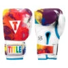 TITLE Boxing Gel World V2T Limited Edition Tie Dye Bag Gloves
