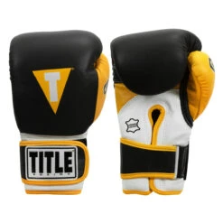 TITLE Boxing Gel World V2T Bag Gloves 31 TITLE Boxing Gel World V2T Bag Gloves -Cheap Boxing Gear Store gtwbgv2t bk ye 01 2