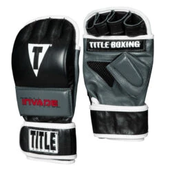 TITLE Boxing Invade Wrist Wrap Heavy Bag Gloves 2.0 -Cheap Boxing Gear Store iwhbg2 bk wh 2 1