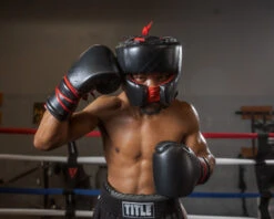 TITLE Boxing Ko-Vert Headgear -Cheap Boxing Gear Store kovhg bk 2 2