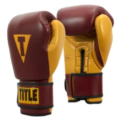 TITLE Boxing Supreme Leather Bag Gloves -Cheap Boxing Gear Store lehbg mr 002