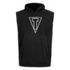 TITLE Boxing Outline Sleeveless Hoodie -Cheap Boxing Gear Store lta3 bk 1 1