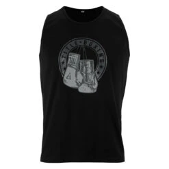 TITLE Boxing Vintage Hanging Gloves Tank -Cheap Boxing Gear Store lta7 bk 1 1