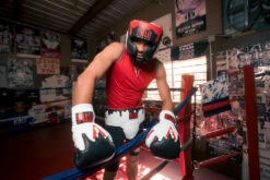 TITLE Boxing Gel Lava Leather Series Headgear -Cheap Boxing Gear Store mlvlhg 1 2