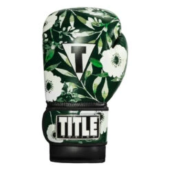 TITLE Boxing Floral Bag Gloves -Cheap Boxing Gear Store oaflbg gn bk 3 1