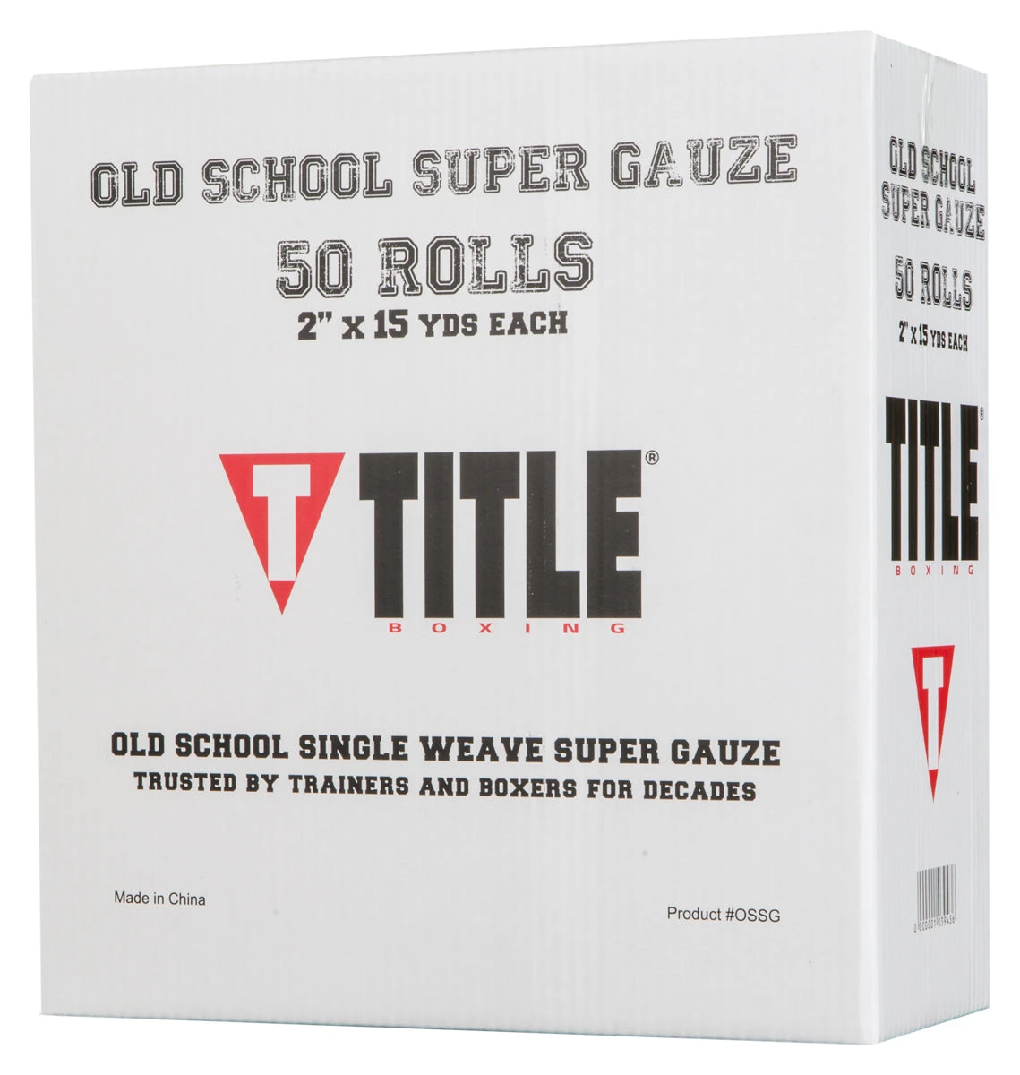 TITLE Boxing Old School Super Gauze (50 Rolls) 3 TITLE Boxing Old School Super Gauze (50 Rolls)
