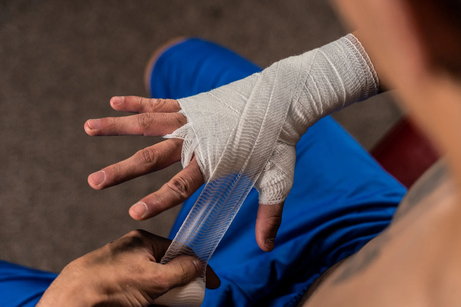 TITLE Boxing Old School Super Gauze (50 Rolls) 4 TITLE Boxing Old School Super Gauze (50 Rolls) - Image 2