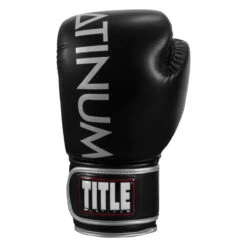 TITLE Platinum Prolific Boxing Bag Gloves -Cheap Boxing Gear Store plbg bk sv 3 1