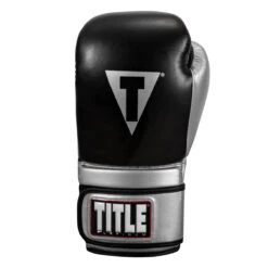 TITLE Platinum Prolific Training Gloves -Cheap Boxing Gear Store pltg sv bk 3 1