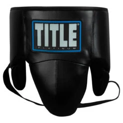 TITLE Platinum Groin Protector 10 TITLE Platinum Groin Protector -Cheap Boxing Gear Store pltmgp bk 2 1