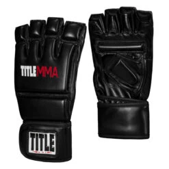 TITLE MMA Perform Bag Gloves -Cheap Boxing Gear Store pmbg2 bk 2 1