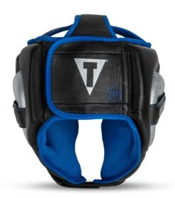 TITLE Platinum Perilous Training Headgear -Cheap Boxing Gear Store ppshg bk sv 3