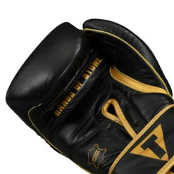 TITLE Boxing Roberto Duran Signature Leather Bag Gloves -Cheap Boxing Gear Store rdbg 05