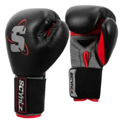 SCYntz Leather Bag Gloves -Cheap Boxing Gear Store scybg bk 02