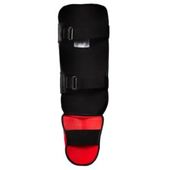 TITLE Boxing Pro Style Shin & Instep Guards 3.0 -Cheap Boxing Gear Store shng3 bk rd 1