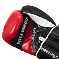 TITLE Boxing Speed-Trax Weighted Bag Gloves 13 TITLE Boxing Speed-Trax Weighted Bag Gloves -Cheap Boxing Gear Store stwbg bk rd 05