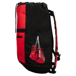 TITLE Boxing Defender Backpack -Cheap Boxing Gear Store tbag39 bk rd 3