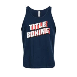 TITLE Boxing Vintage Block Logo Tank -Cheap Boxing Gear Store tbct140 nv 1 1