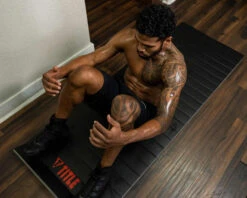 TITLE Boxing Roller Fitness Mat -Cheap Boxing Gear Store tbrm1 bk