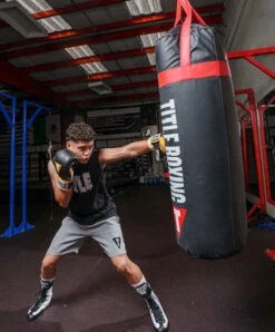 TITLE Boxing Speed-Flex Encore High-Top Shoes -Cheap Boxing Gear Store tbs 2 bk wh 2 2