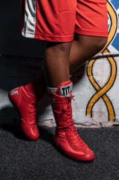 TITLE Boxing Speed-Flex Encore High-Top Shoes -Cheap Boxing Gear Store tbs 2 rd