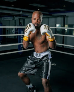 TITLE Boxing Edge Boxing Trunks 2.0 -Cheap Boxing Gear Store tbtc2 bk wh 2 1 1