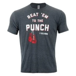 TITLE Boxing Beat Em To The Punch Tee -Cheap Boxing Gear Store tbts204 hnv 1 1