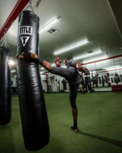 TITLE Boxing 100lb Synthetic Thai Heavy Bag -Cheap Boxing Gear Store thbv bk 1