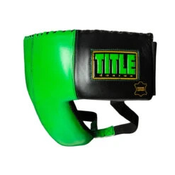 WBC By TITLE Boxing Groin Protector -Cheap Boxing Gear Store wbcgp gn bk 3 1