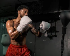 TITLE White Boxing Bag Gloves 2.0 -Cheap Boxing Gear Store whbg2