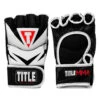 TITLE MMA Command Pro Fight Gloves -Cheap Boxing Gear Store xmcpfg bk wh 001