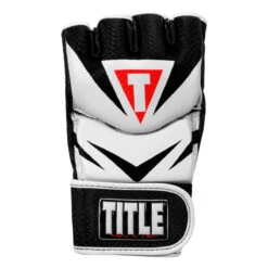 TITLE MMA Command Pro Fight Gloves -Cheap Boxing Gear Store xmcpfg bk wh 003