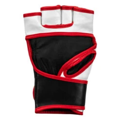 TITLE MMA Conflict Pro Fight Gloves 12 TITLE MMA Conflict Pro Fight Gloves -Cheap Boxing Gear Store xmfg bk wh rd 04