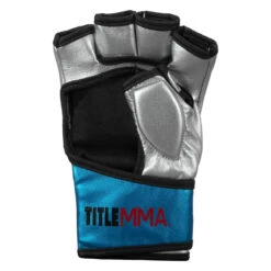 TITLE MMA Menace Metallic Training Gloves 21 TITLE MMA Menace Metallic Training Gloves -Cheap Boxing Gear Store xmmtg bl sv 004